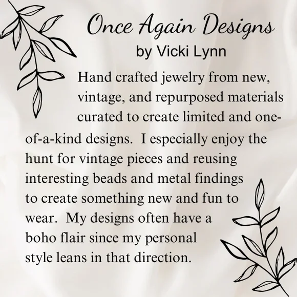 ARTISAN Earrings - “The Seashore” Dangles - Picture 10 of 10